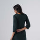 Tira Teal Blue Short Rayon Kurta