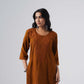 Tira Rust Short Rayon Kurta