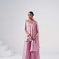 Saanjh Pastel Pink Sarara Set