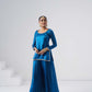 Saanjh Royal Blue Sarara Set