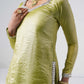 Saanjh Lime Green Sarara Set