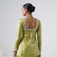 Saanjh Lime Green Sarara Set