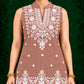Juhi Dusty Rose Embroidered Kurta with Palazzo Set