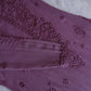 Ehsaas Dusty Purple Viscose Georgette Kurta