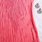 Athena Rose Pink Viscose Georgette Kurta
