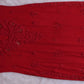 Ehsaas Red Viscose Georgette Kurta