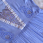 Inaya Ice Blue Pure Chiffon Dress