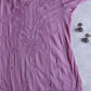 Nazakat Dusty Purple Cotton short kurta