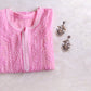 rivayat Baby Pink Viscose Georgette Kurta