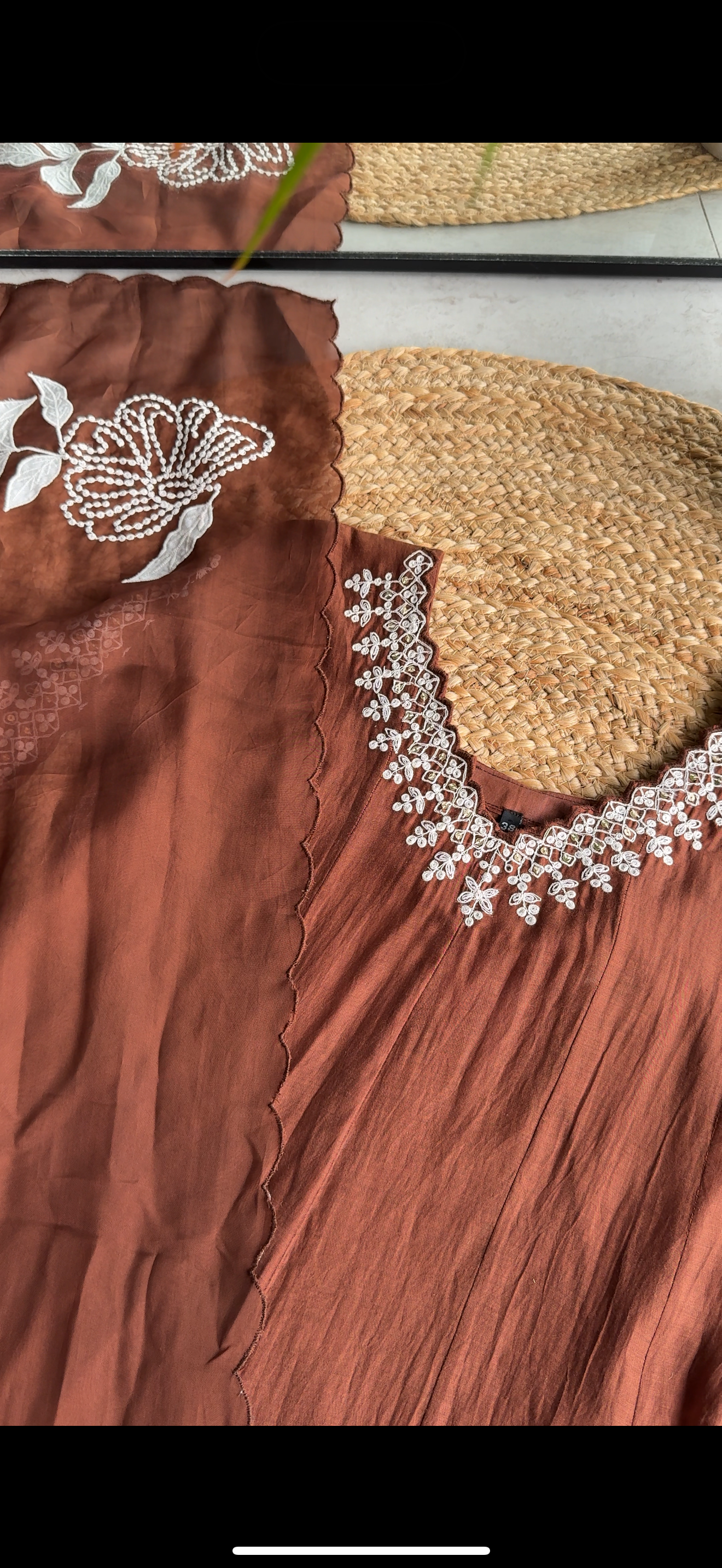 Aarzoo Mul Chanderi Embroidery