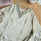 Shruti mirror work dress