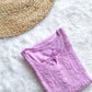 Safina Lilac Chikankari Rayon Short Kurti