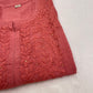Mirha Coral Pink Rayon Sequin Embllished Long Kurta