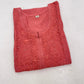 Mirha Coral Pink Rayon Sequin Embllished Long Kurta