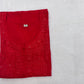 Mirha Red Rayon Sequin Embllished Long Kurta