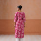 Reetika Pink Floral Chikankari Embroidery Kurta