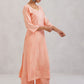 Aayat Rose Beige Rayon Kurta Pant set