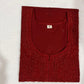 Sangam Brown Short Cotton Kurta