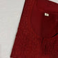 Sangam Brown Short Cotton Kurta