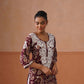 Reet Purple Long Kurta