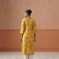 Reetika Yellow Floral Chikankari Embroidery Kurta