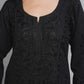 Aayat Black Rayon Kurta Pant set