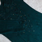 Mirha Teal Blue Rayon sequin embllished Long Kurta