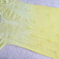SEHER Pastel Yellow Ombre Short Rayon Kurta