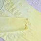 SEHER Pastel Yellow Ombre Short Rayon Kurta
