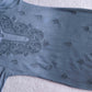 SEHER Grey Ombre Short Rayon Kurta