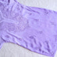 SEHER Lavender Short Rayon Kurta