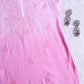 SEHER Baby Pink Ombre Short Rayon Kurta