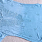 SEHER Sky Blue Ombre Short Rayon Kurta