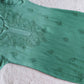 SEHER Sage Green Ombre Short Rayon Kurta