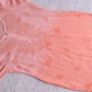 SEHER Peach Ombre Short Rayon Kurta