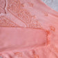 SEHER Peach Ombre Short Rayon Kurta