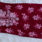 Mehnoor Maroon Floral Long Muslin kurta