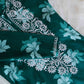 Mehnoor Dark Green Floral Long Muslin kurta