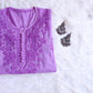 Anouki  Purple Rose Rayon Kurta