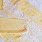 ZEENAT Pastel Yellow Long Rayon Kurta