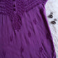 sarang Deep Purple short top