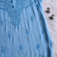 sarang Ice Blue short top