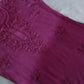 Gulab Wine Purple Short Rayon Kurta