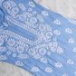 Amaira Ice Blue Rayon Kurta Pant set
