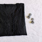 Anouki Black Rayon Long Kurta