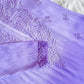 Navari Lavender Ombre Long Rayon Kurta