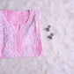Sama Baby Pink Short Rayon Kurta