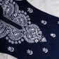 Tulipa Navy Blue Long Rayon kurta