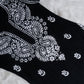 Tulipa Black Long Rayon kurta