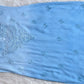 Navari Ice Blue Ombre Long Rayon Kurta